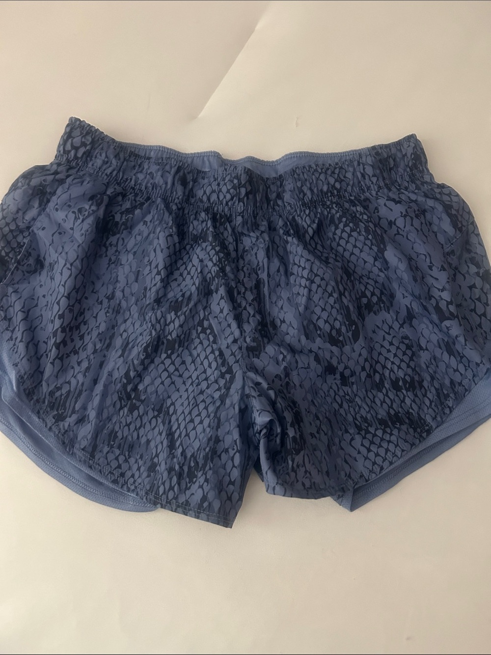 Athletic Works Blue Printed Shorts